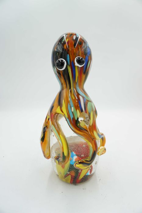 SZKŁO w stylu murano figura meduza