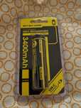 akumulator bateria Nitecore 3400mAh USB c