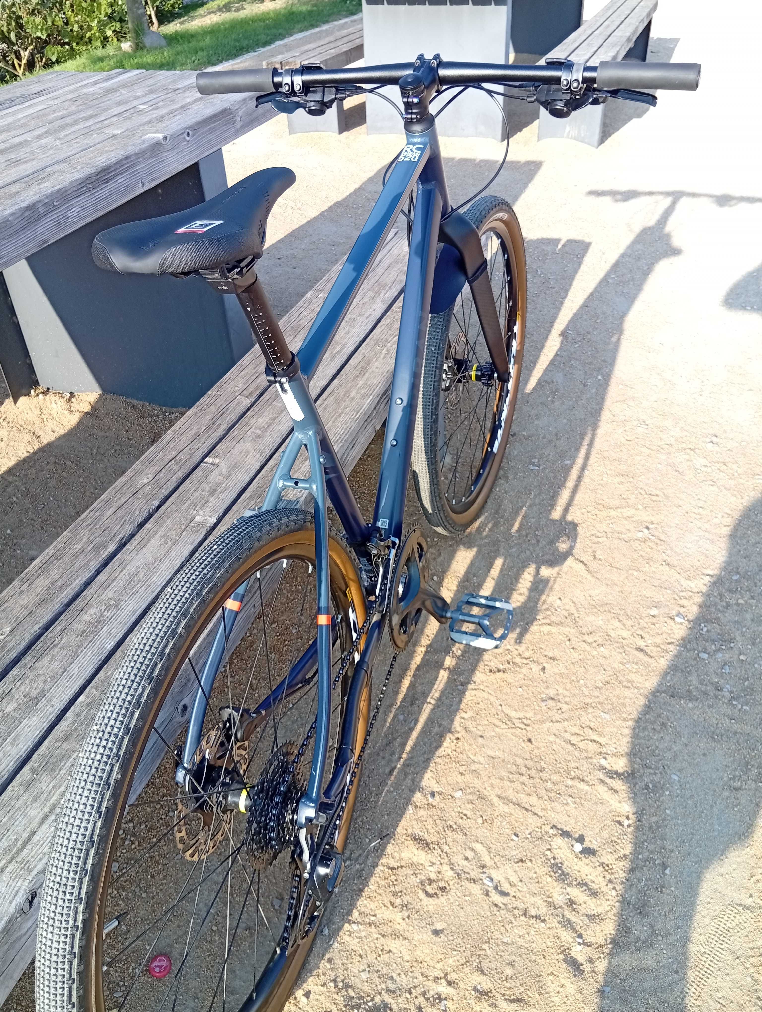 Gravel Bike Guiador Flat Roda 27.5 / Bikepacking, commuting.