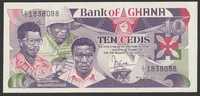 Ghana 10 cedis 1984 - stan bankowy UNC