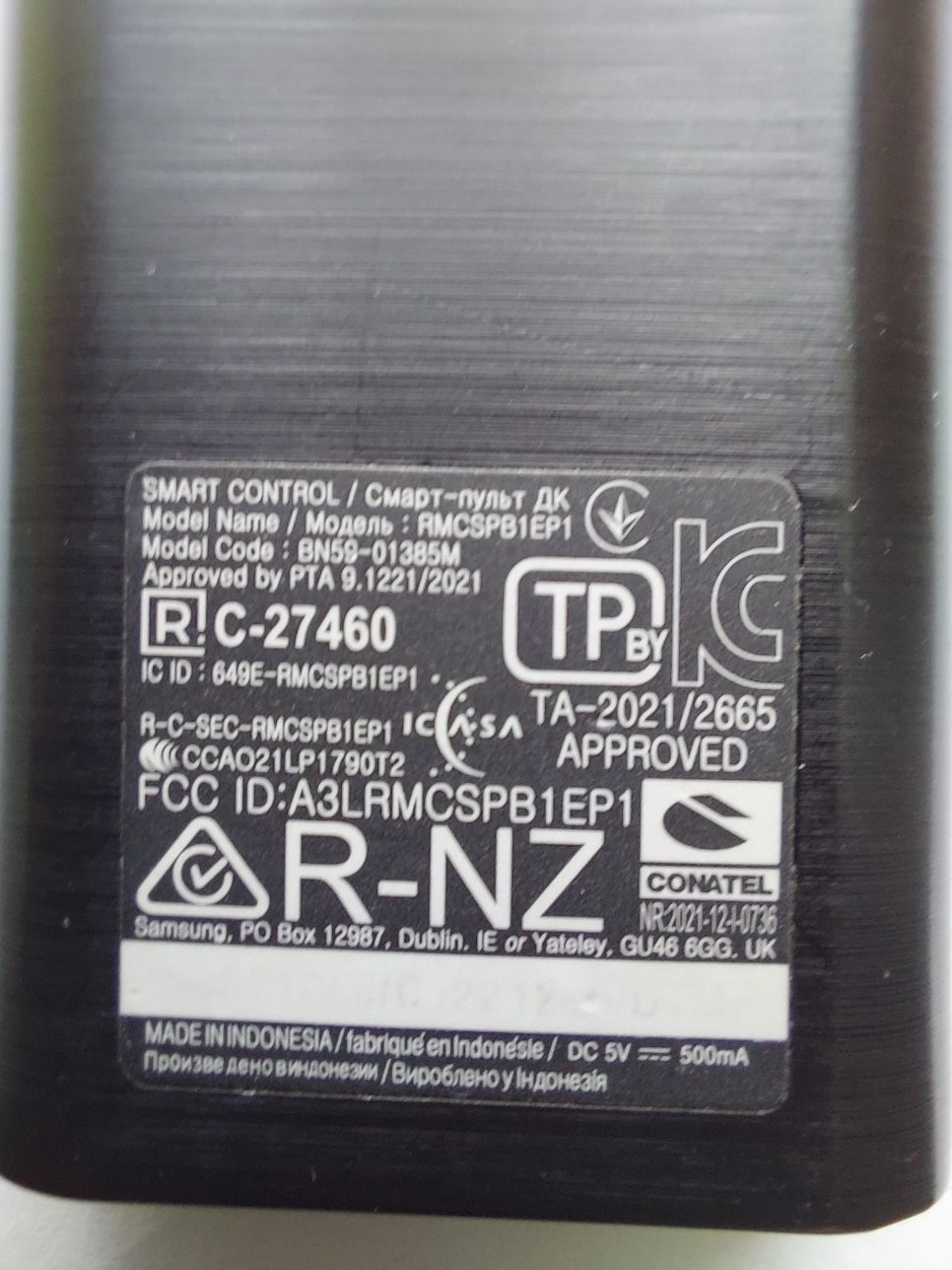 Pilot Samsung solarny BN59 - 01385M oryginalny. Bluetooth.