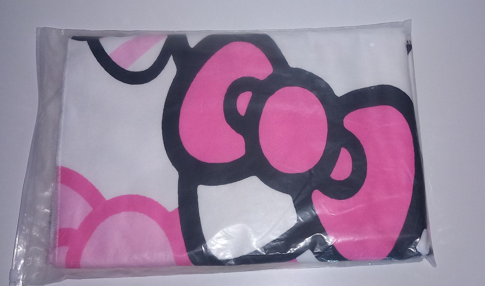 Nowy zestaw Hello Kitty klapki 37 ręcznik kapelusz
