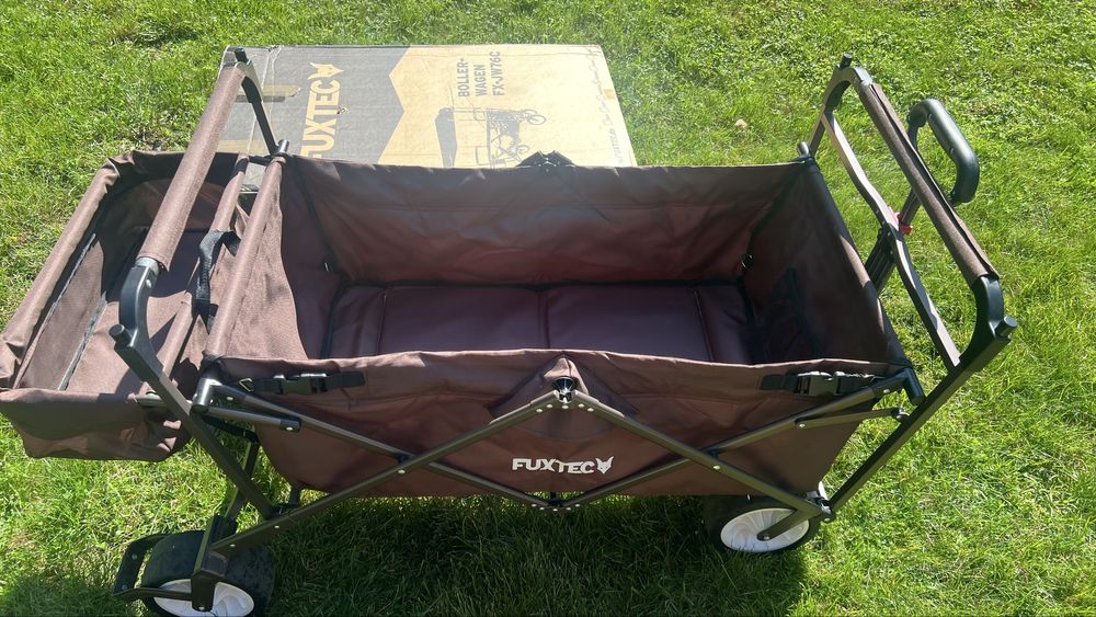 Wózek plażowy Fuxtec JW76C stan idealny