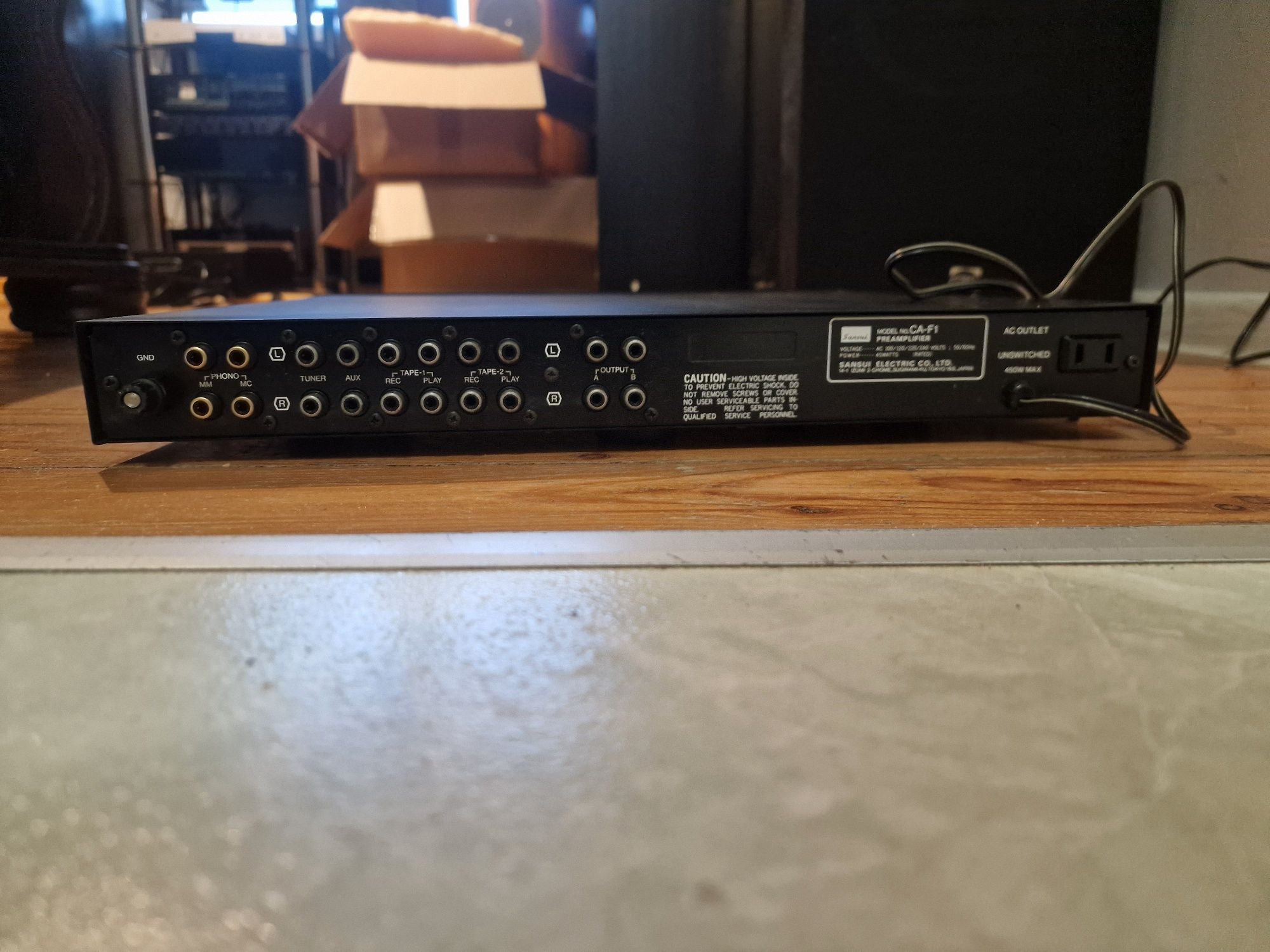 Sansui CA F1 bardzo dobry preamp
