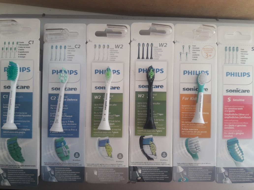 Змінні насадки Philips Sonicare W2,cids 3+,C2,С1,inter care,S Фі