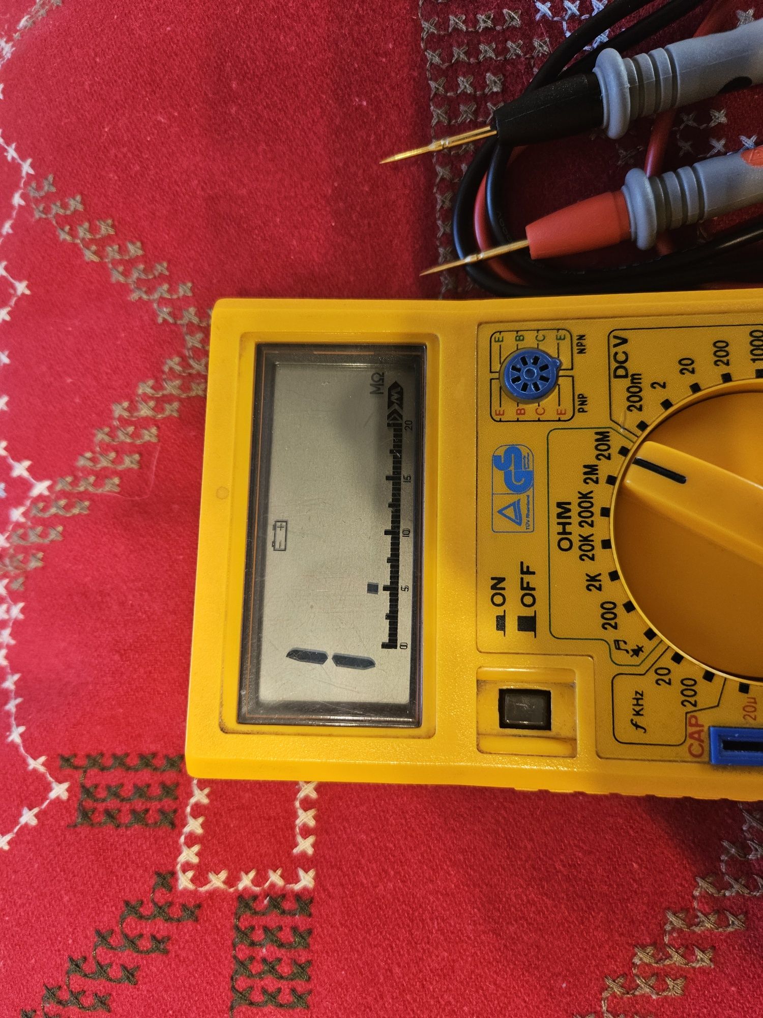 Metex M-4650b miernik multimetr  ladny stan oryginał taniej niż Fluke