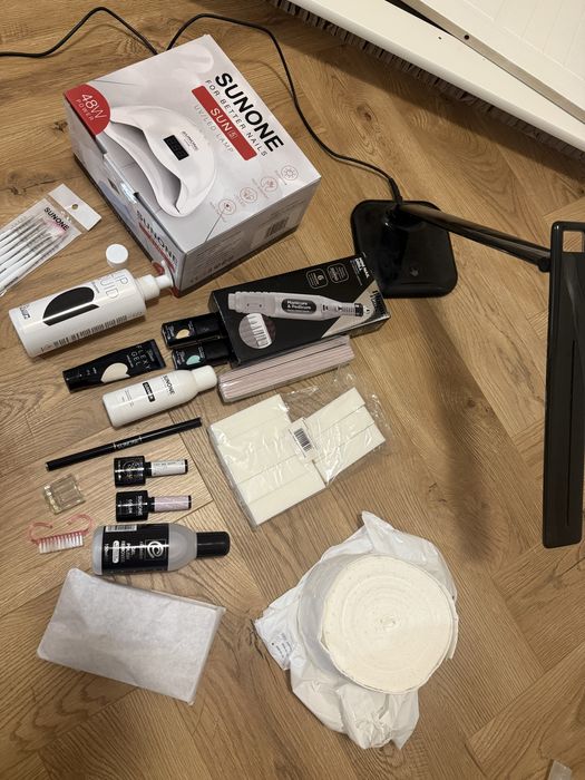 Zestaw do paznokci przedluzane żelowe hybrydowe sunone elisium