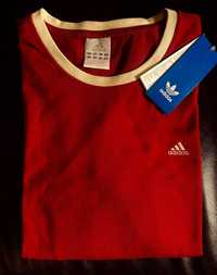 Damski t-shirt z dl rękawem firmy Adidas