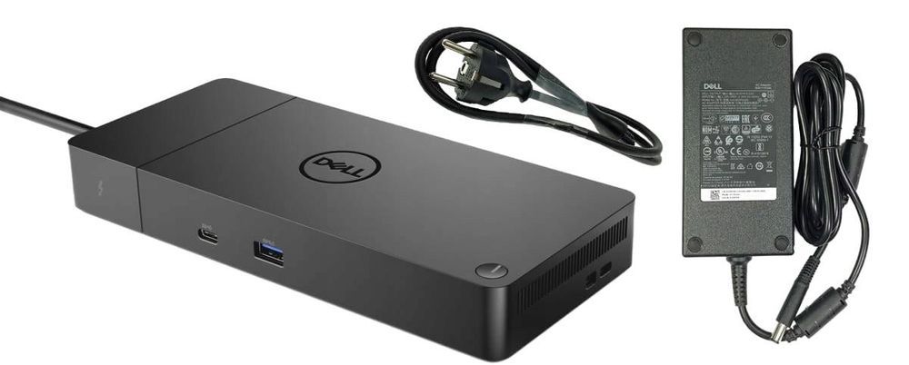 Stacja Dokująca Dell Wd19Tb K20A Usb Hdmi + Zasilacz Dell 130W Klasa A