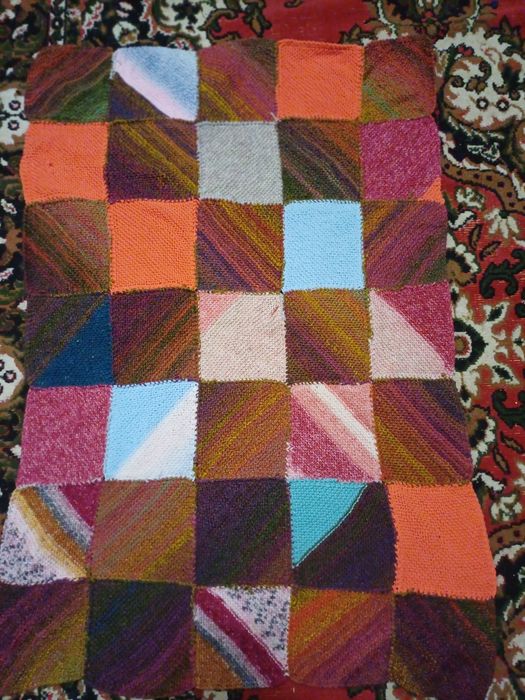 Плед ручной работы