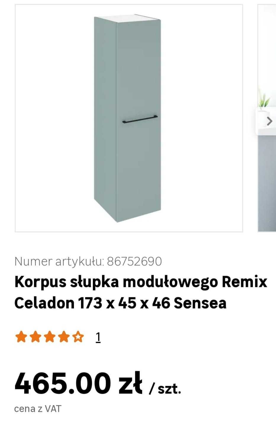 Zestaw mebli łazienkowych Sensea Remix