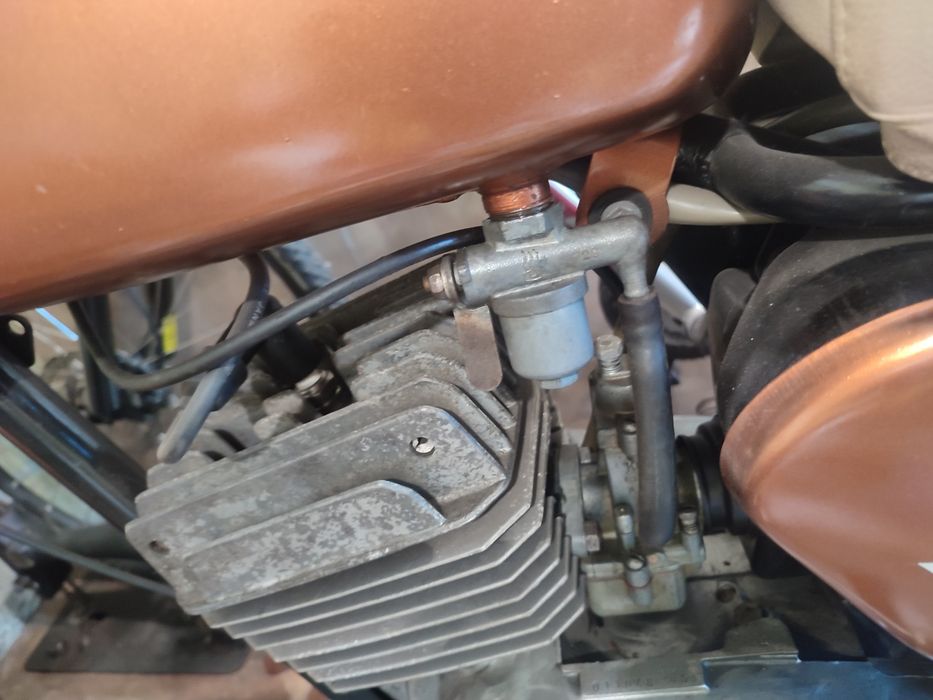 Мотоцикл "Минск" после реставрации