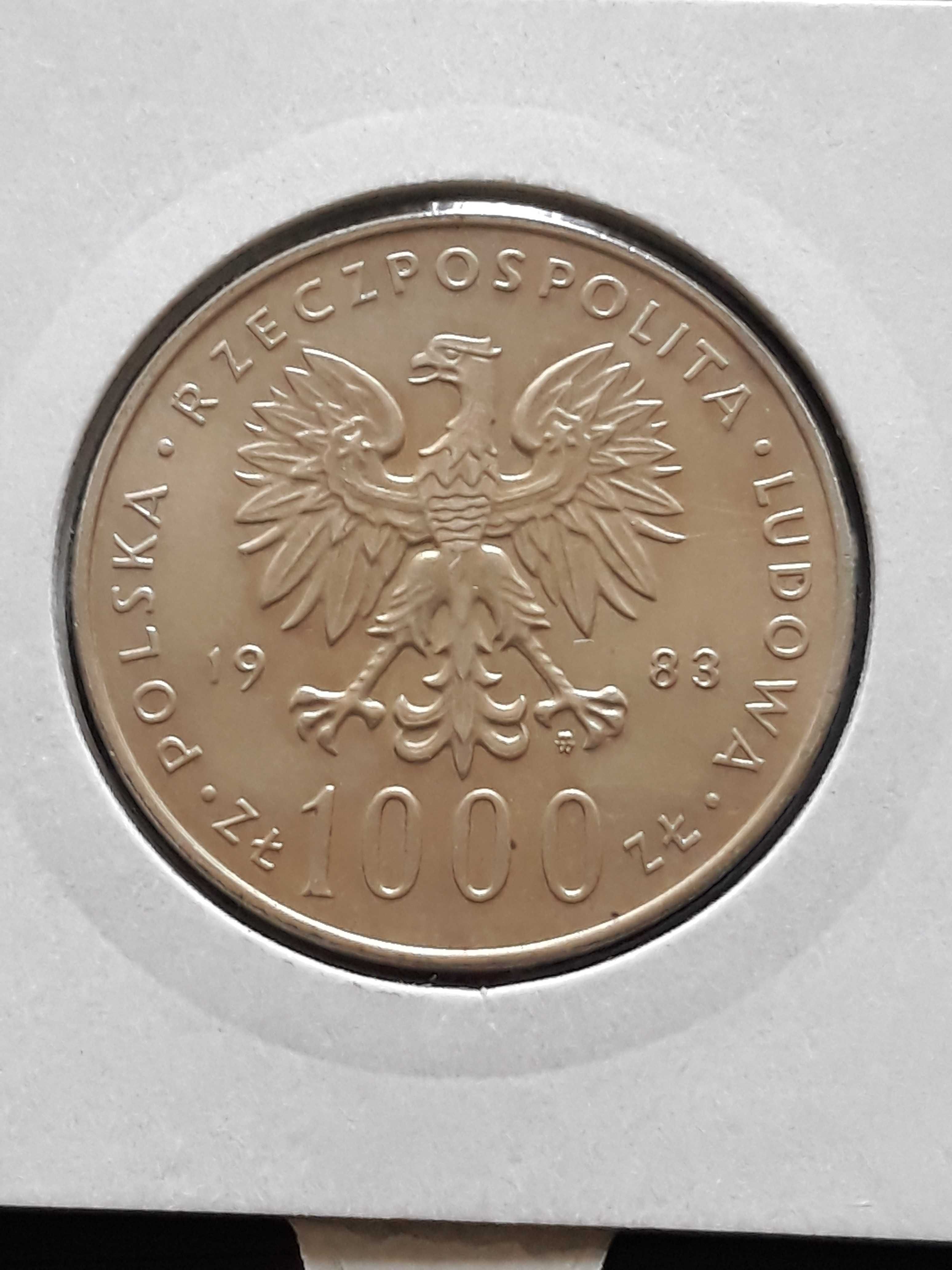 1000 zł Papież Jan Paweł II -1983 r. - nr.10-mennicze