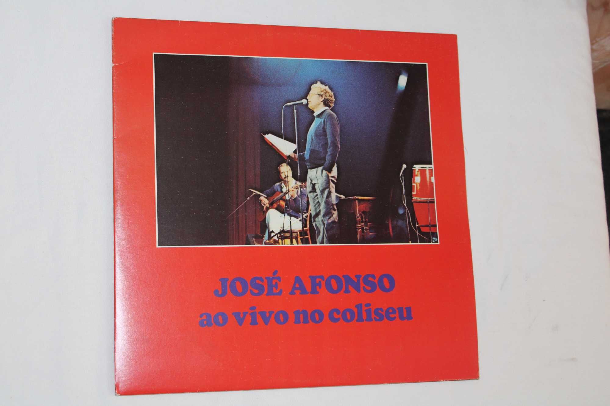 Disco Duplo José Afonso "AO VIVO NO COLISEU" LP em Vinil !ª edição