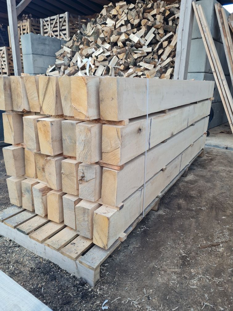 Kantówka dębowa 12x12 14x14 16x16 10x20 24x12 palisady podkł