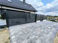 Ogrodzenia frontowe murowane panel palisada - kompleksowo PRODUCENT