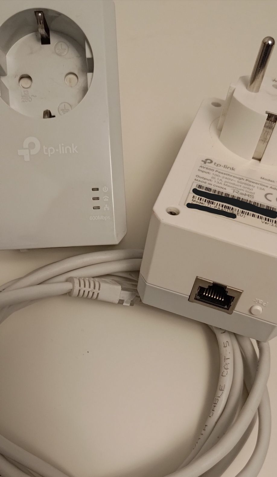 Kit Powerline TP-Link TL-PA4010P AV600 Passthrough