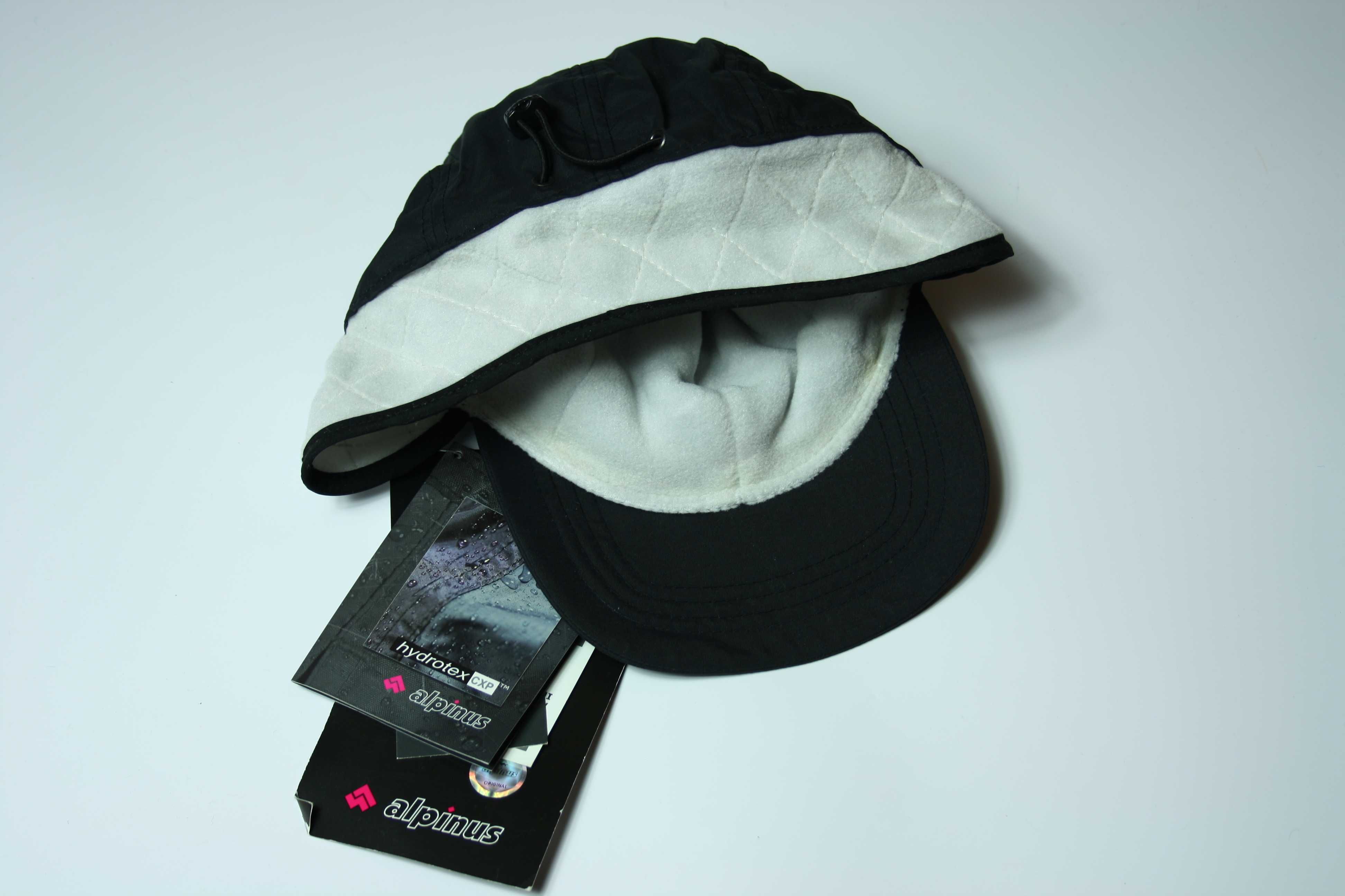 Czapka z daszkiem ALPINUS BJORN zimowa czarny S polartec
