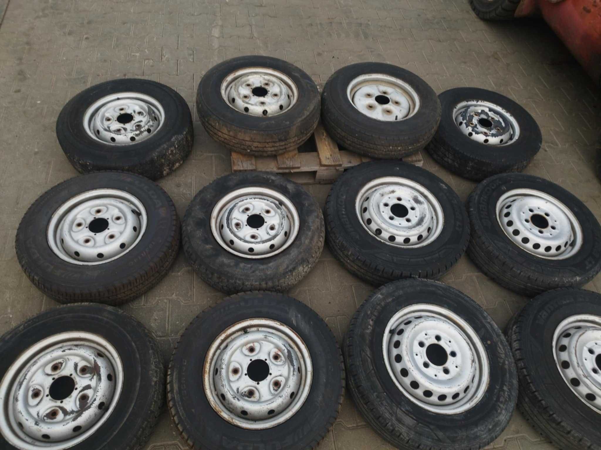 Opony 195 R14 C, 185/75 R14C z felgami, sprinter/transit