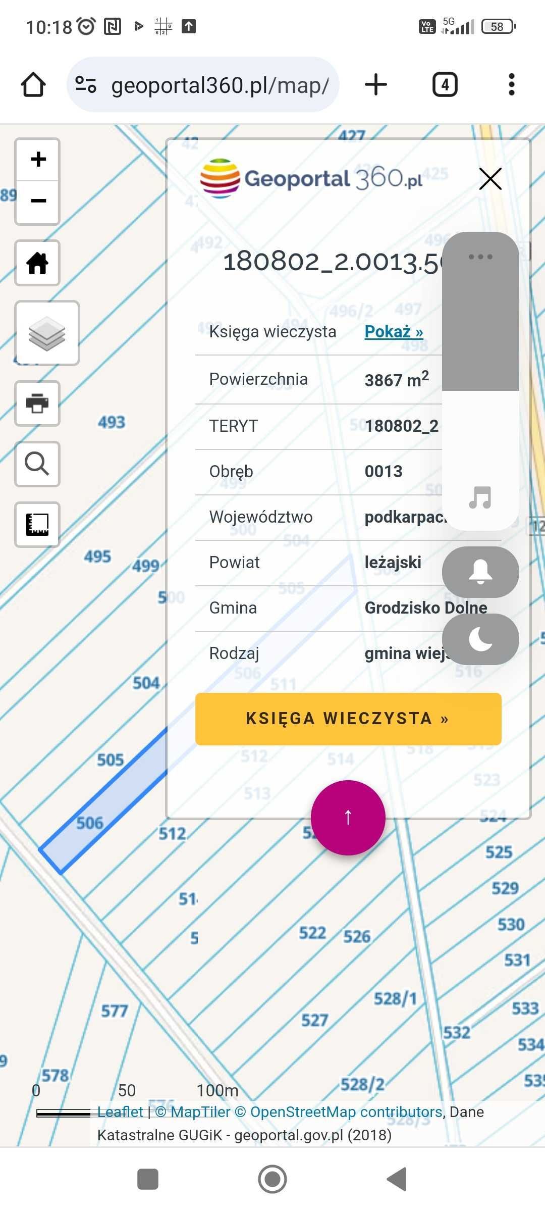 Sprzedam dwie działki w Grodzisku Górnym