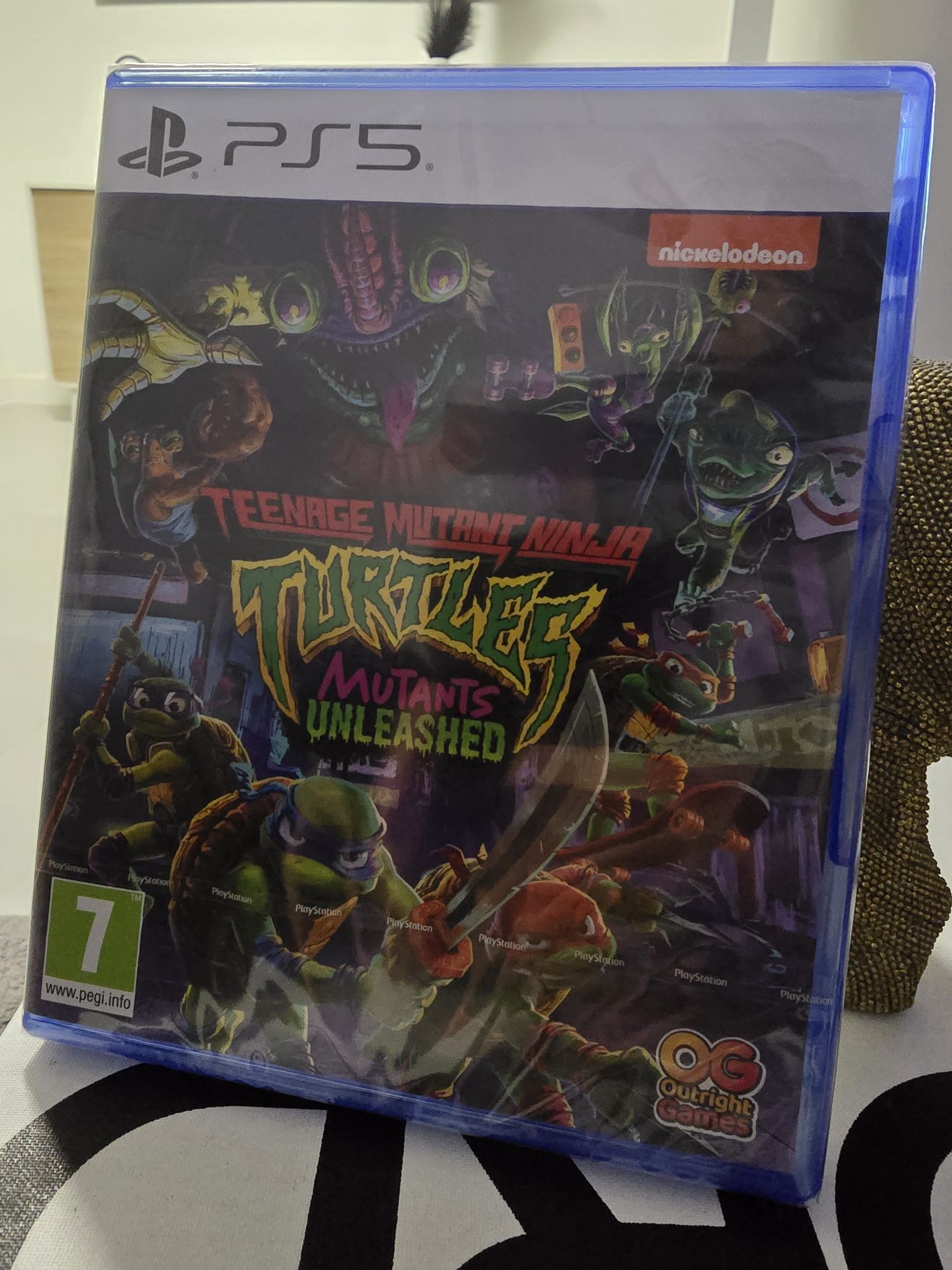 Ninja Turtles Mutants Unleashed - PS5 (Novo/Selado)