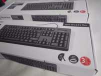 Klawiatura mechaniczna Przewodowa Ciche klawisze QWERTY numeryczna