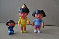 Figurki z bajki Dora 3 sztuki