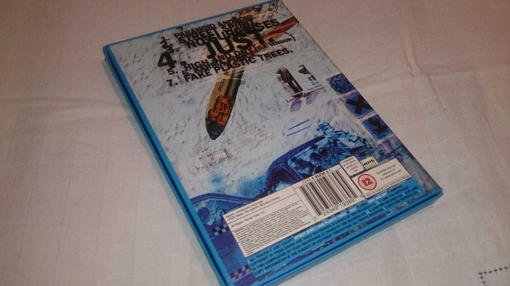 radiohead (7 television commercials) dvd raro