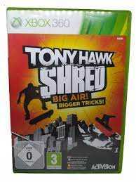 Tony Hawk Shred Big Air (XBOX 360)