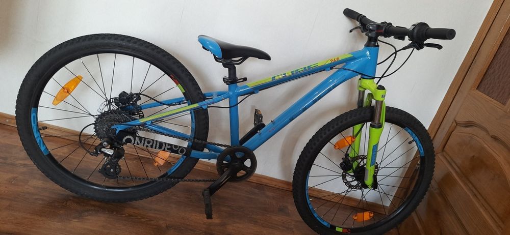 Велосипед Cube ACID 240 DISC reefblue-kiwi-red