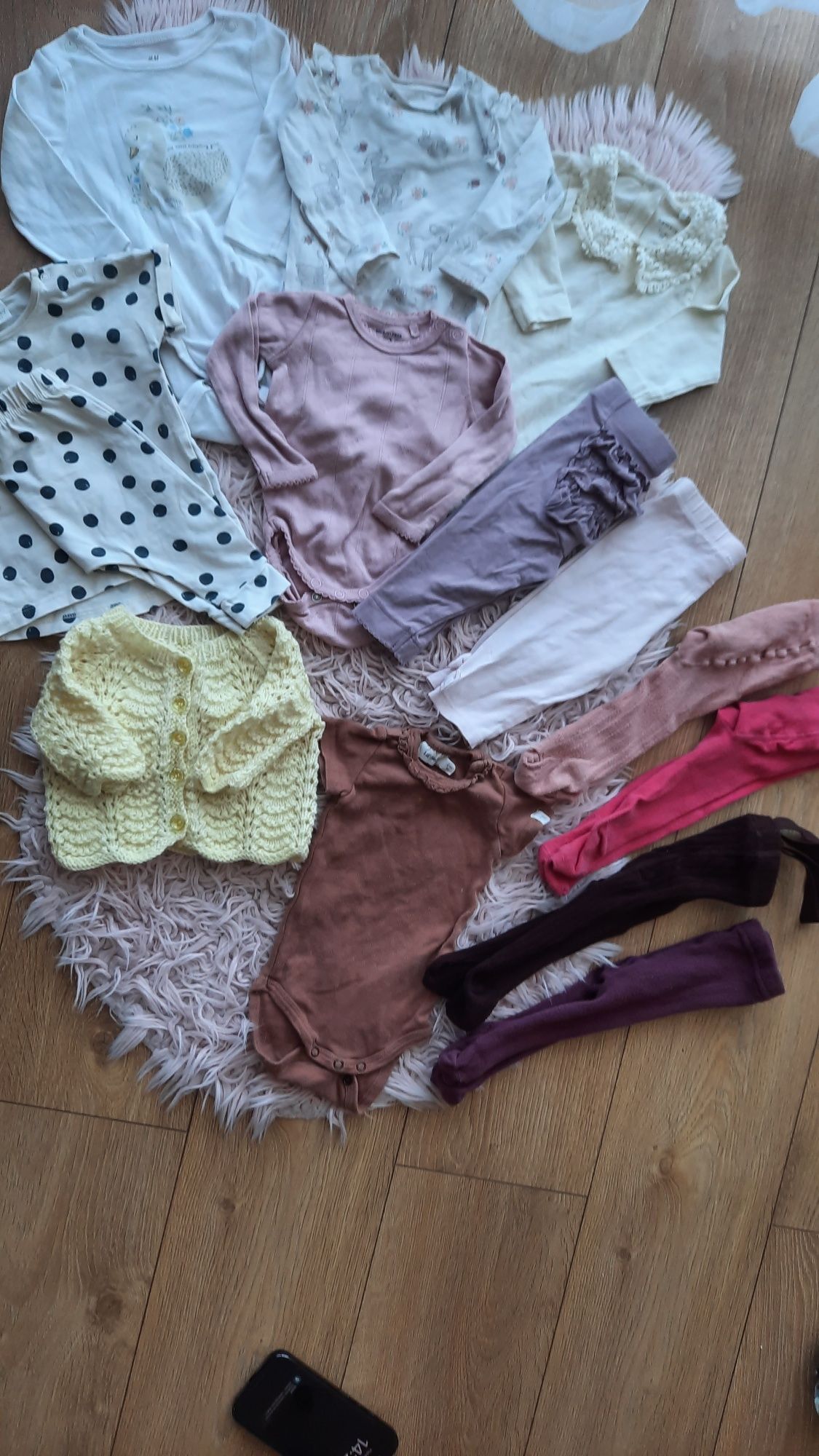 Wyprawka dla dziewczynki ubranka newbie lil'atelier name it next h&m