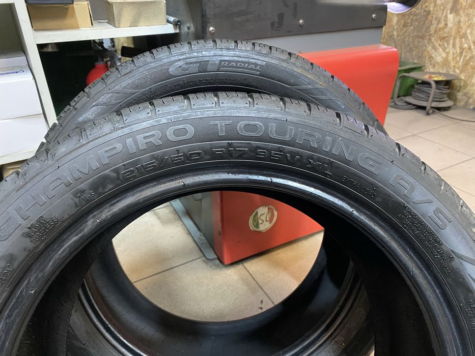 215/50/17 douglas touring a/s + GT champiro touring a/s