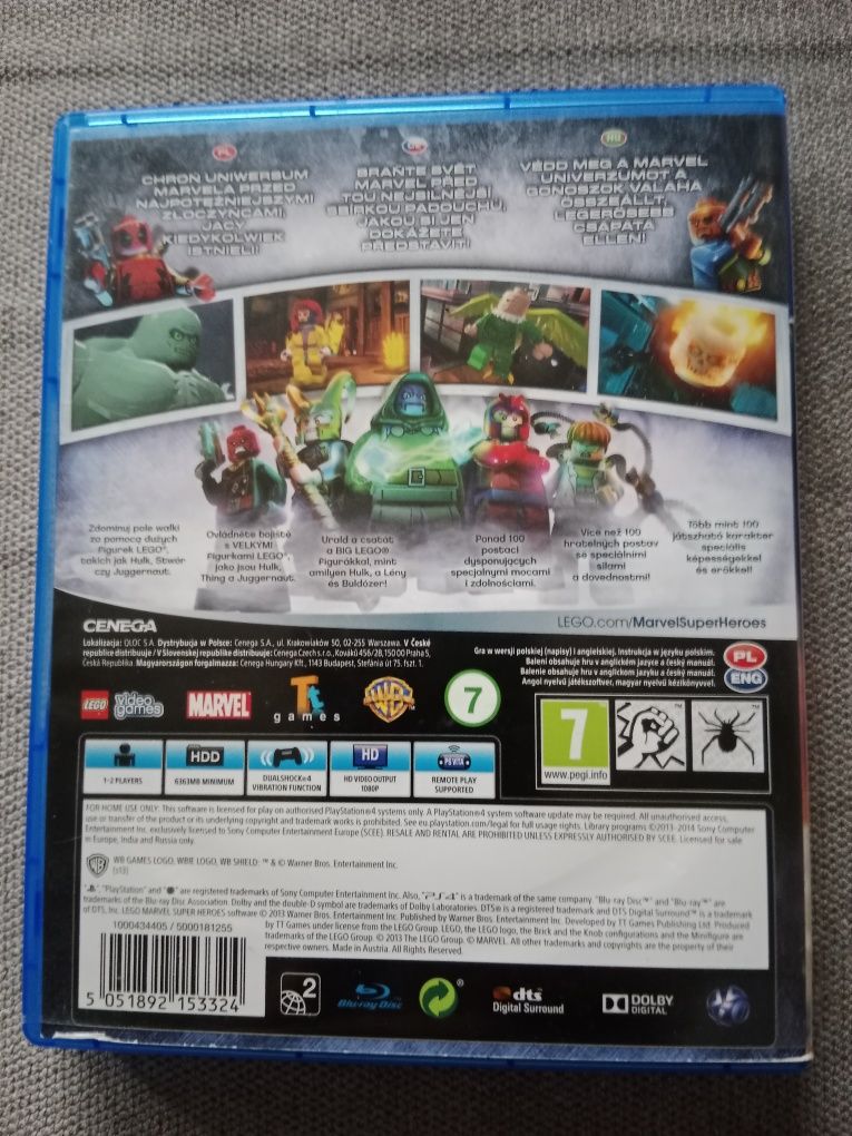 PS4 LEGO Super Heroes PL