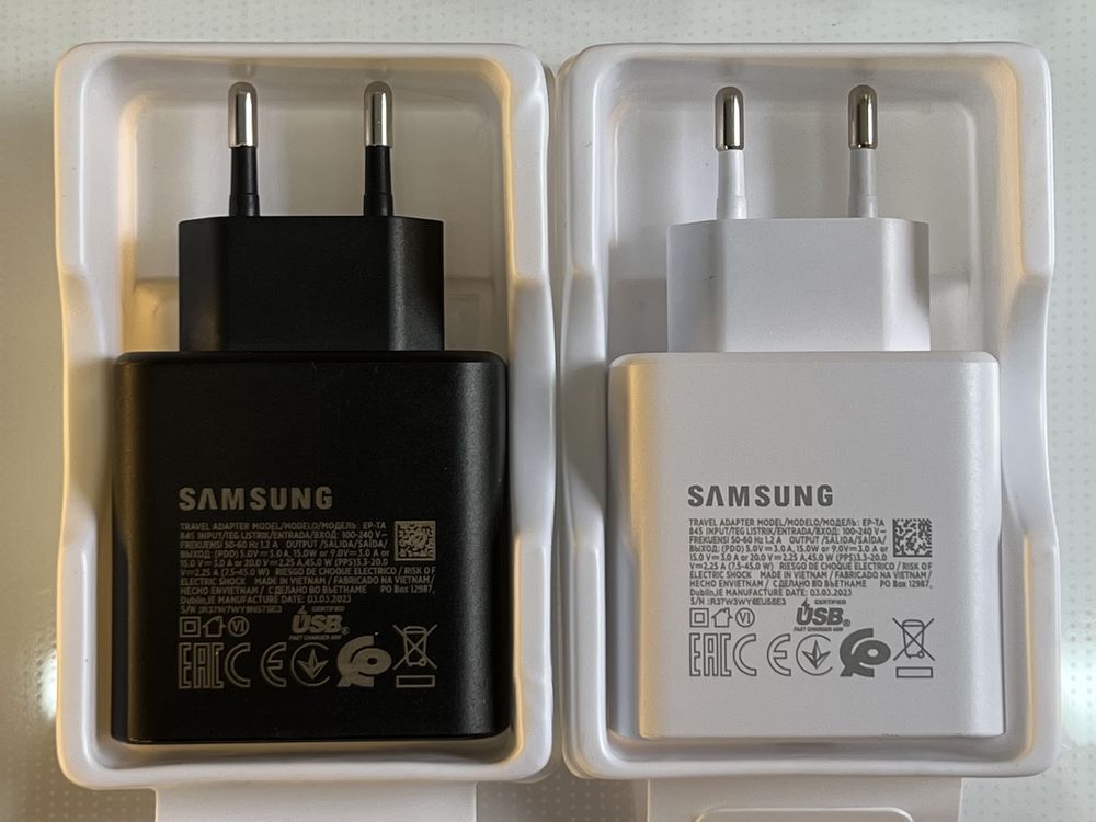 Супер швидка зарядка Samsung 45w super fast charger ta845