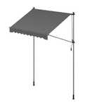 Markiza 120 x 200 cm PVC Songmics