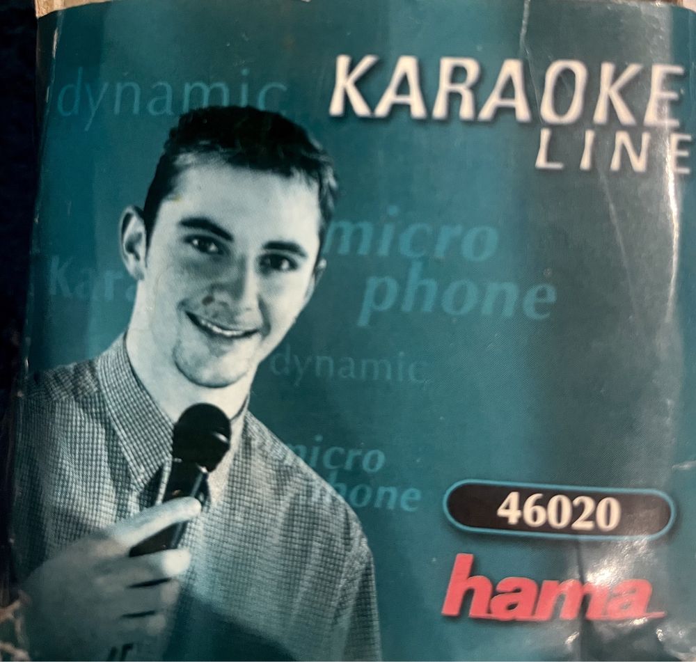 Микрофон Hama DM - 20. Для караоке. Германия