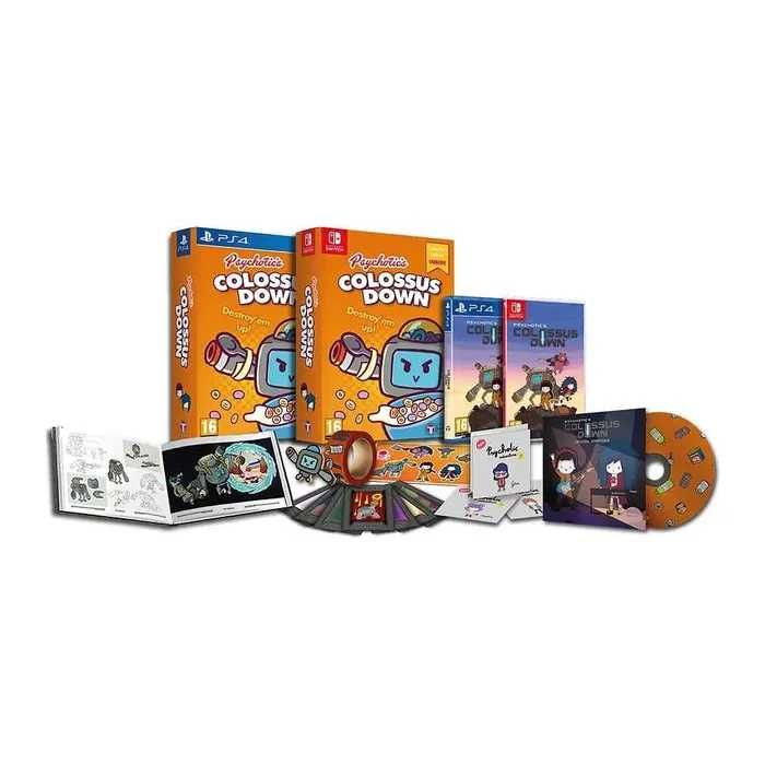 Colossus Down Psychotic's Edycja Kolekcjonerska Ps4/Ps5 nowa folia.