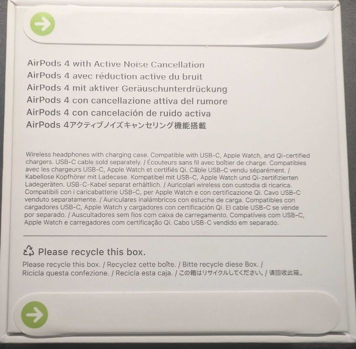 Apple Airpods 4 com ANC originais