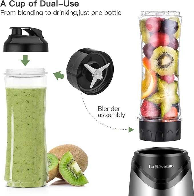 Blender Kielichowy La Rêveuse 300W mikser stojący smoothie 550ml