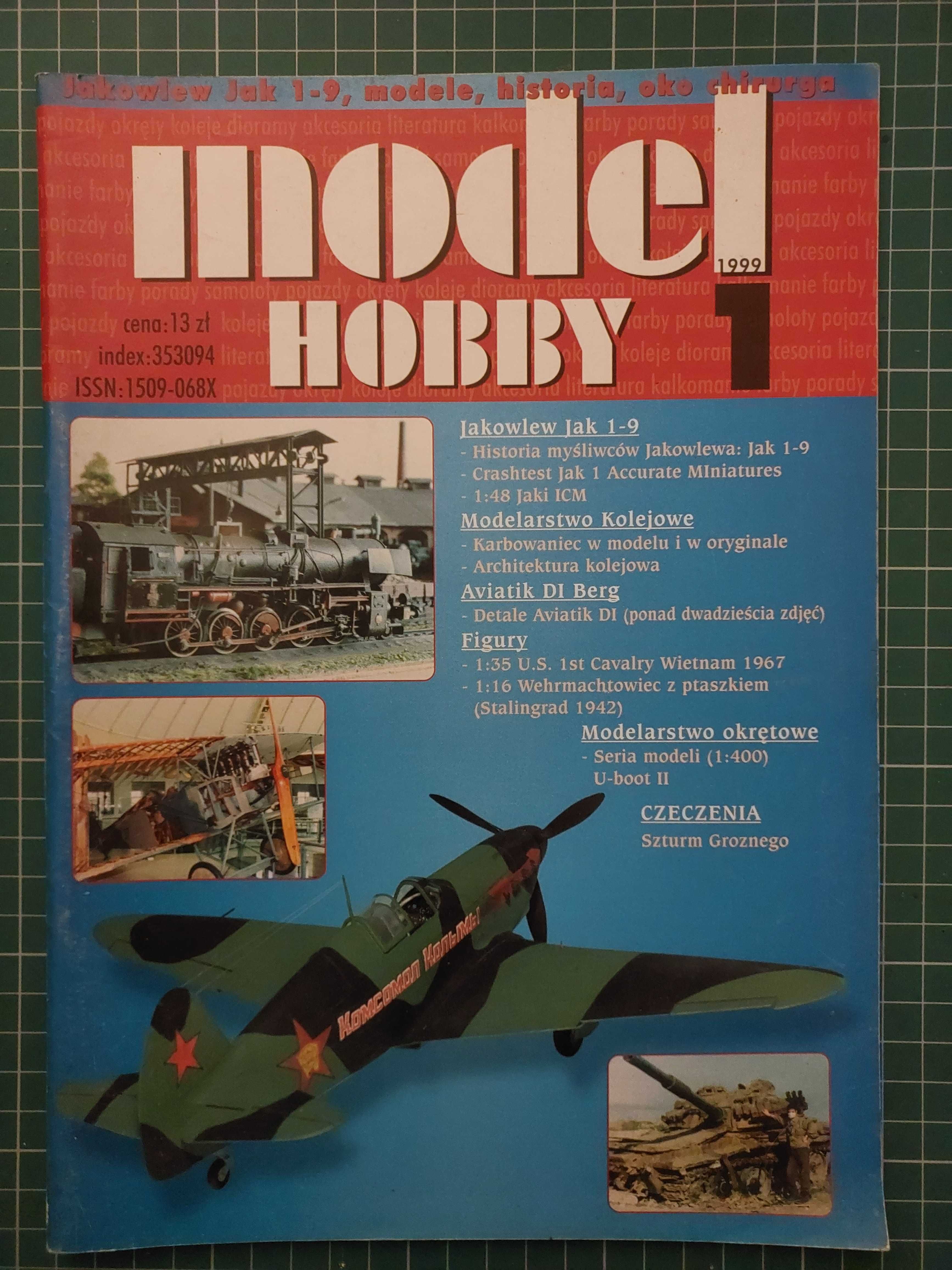 Sprzedam czasopismo Model Hobby, nr 1/1999