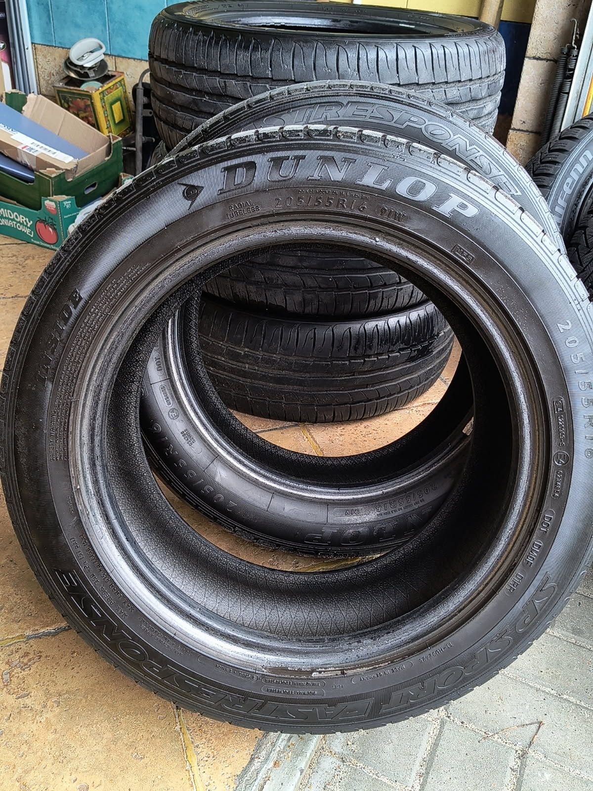 Koła 205/55r16 4x100  16" opel opony zimowe i letnie tanio !!