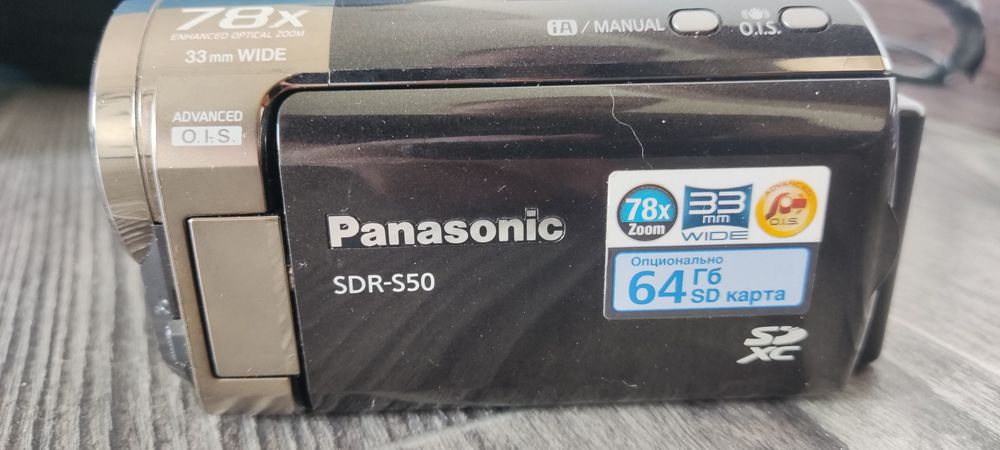 Видеокамера panasonic sdr s50