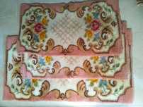 Conjunto de 3 tapetes de quarto
