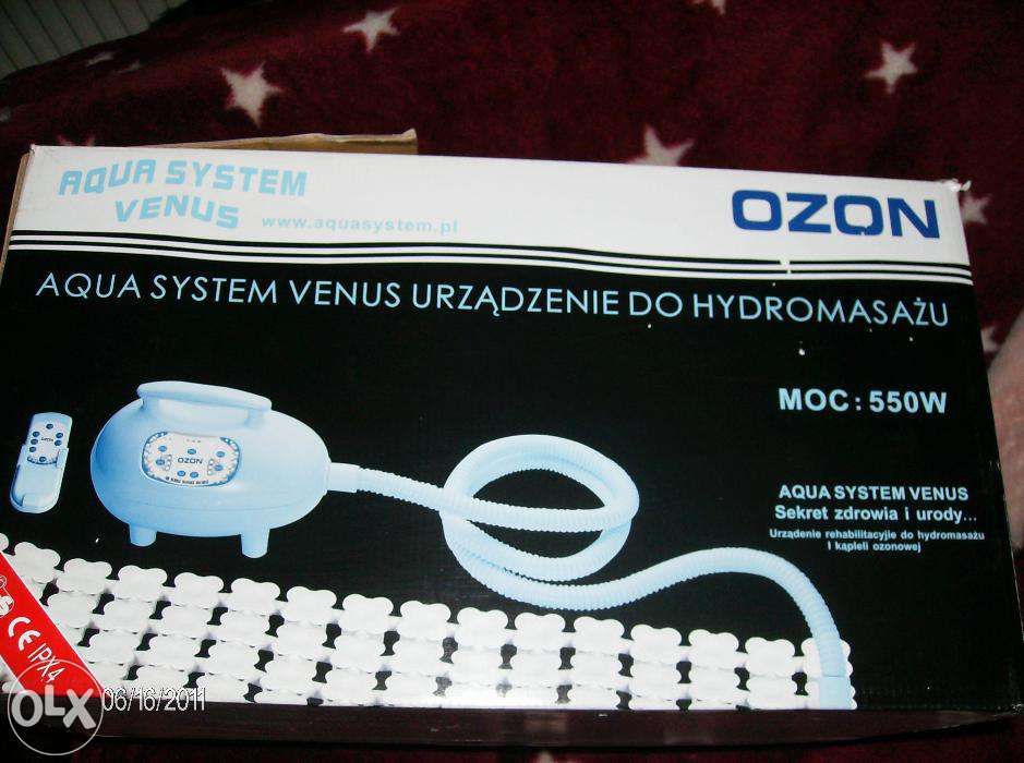 Urządzenie rehabilitacyjne do hydromasażu oraz kąpieli ozonowej AQUA S