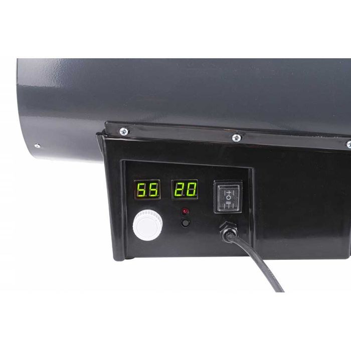 Nagrzewnica gazowa dmuchawa termostat 45kW LCD piecyk