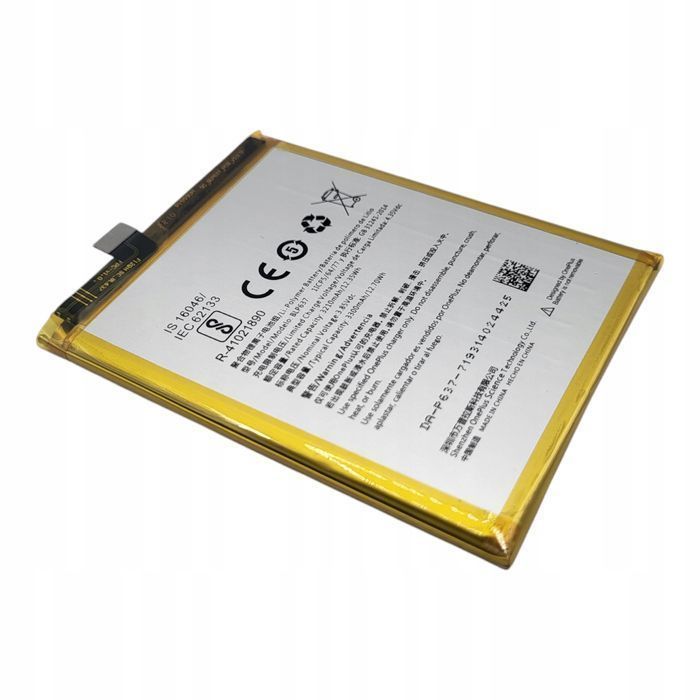 Nowa Bateria Blp637 Pasuje Do Oneplus 5 / 5T 3300 Mah