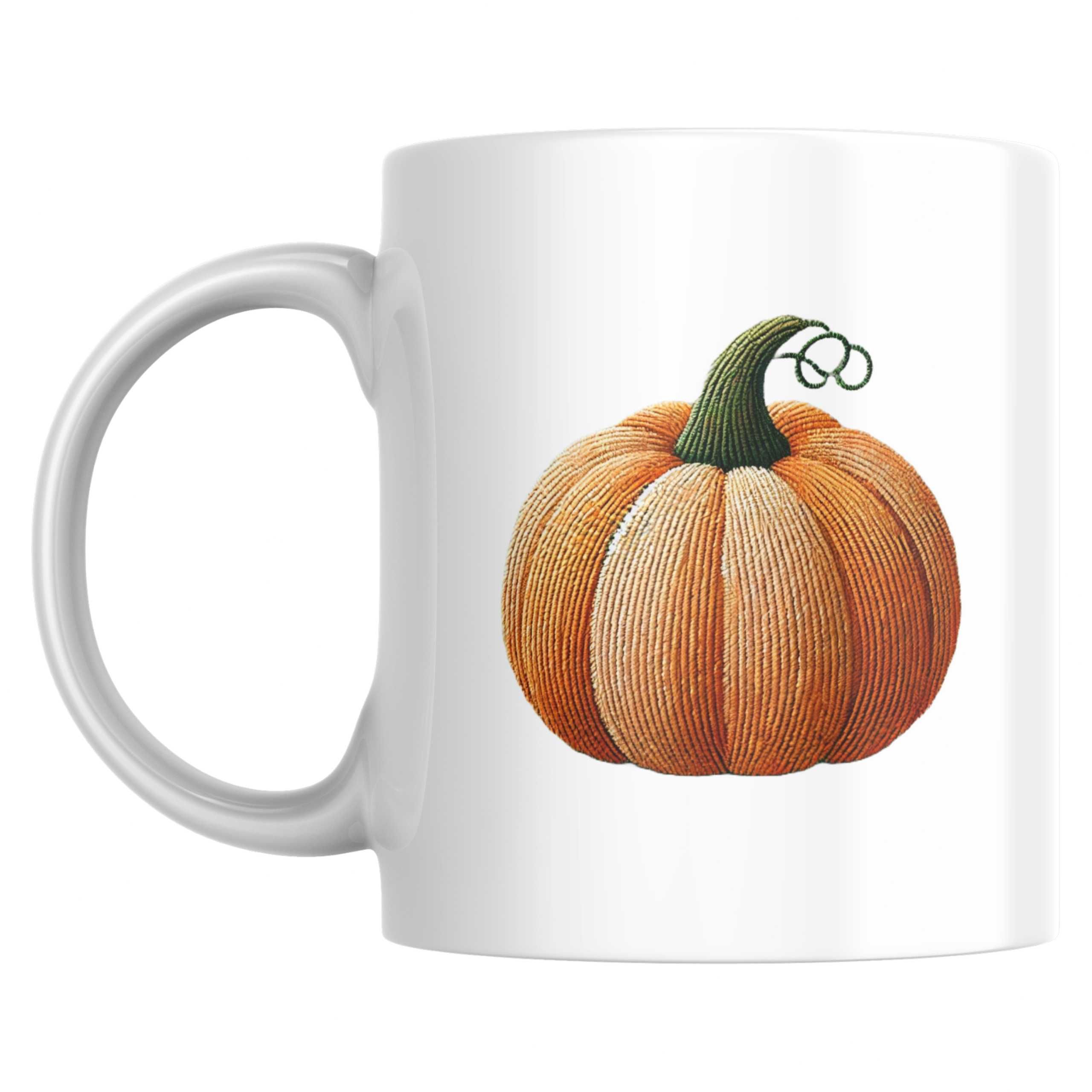 Kubek jesień jesieniara liście autumn prezent dynia