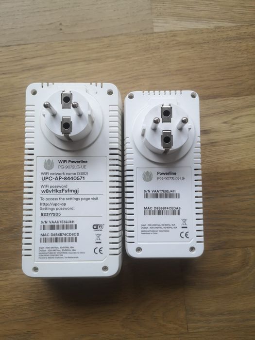 WiFi powerline, boostera wzmacniacz sygnału UPC