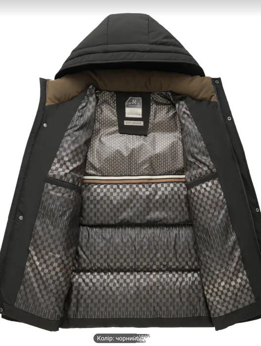 Чоловіча коротка зимова куртка