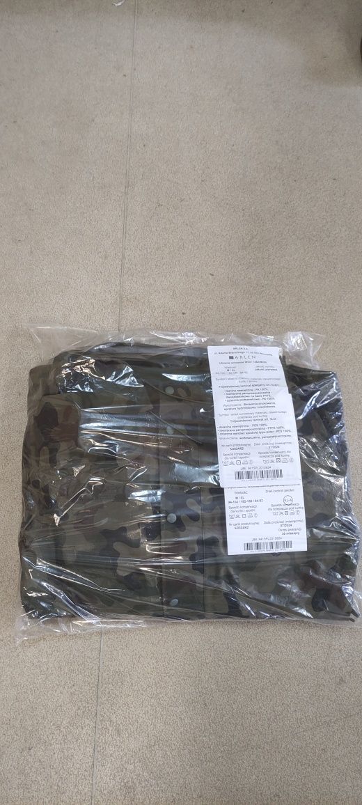 Goratex wojskowy r. M/XL kurtka+ spodnie